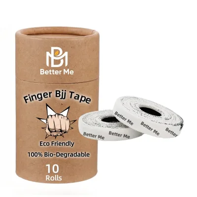 New Design Original Bamboo Fabric Athletic Sports Tape Very Strong Easy Tear NO Sticky Residue Finger Bjj Tape
