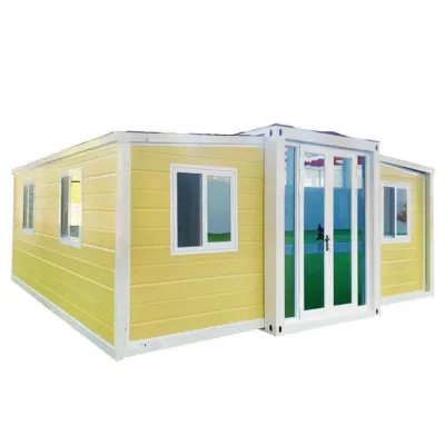 40ft Contemporary Style Foldable Prefab House with Architectural Roof Design