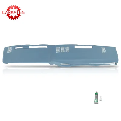Soft TPE Dash Cover Light Blue Fit For 81-91 Chevy GMC C/K/R/V Truck/SUV Pickup