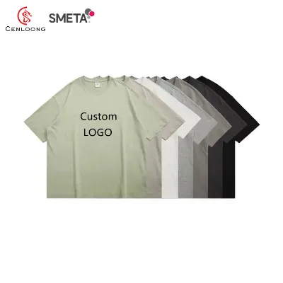 2024 New 95% Cotton 5% Elastane Men's Slim Fit Longline Tee Shirt Longer Drop Curved Hem Muscle Slim Fitted Gym Tshirt