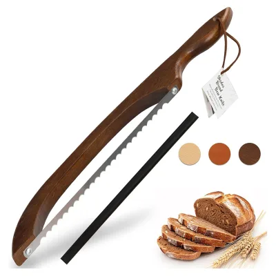 16" Sourdough Bread Knife with Bow Design,Bread Slicer for Homemade Bread,Bagels, Baguettes and More