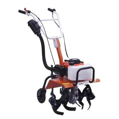 2/4 Stroke Power Tiller Weeder Portable Garden Mini Rotary Tiller Cultivator Gasoline High Multifunctional Cultivator