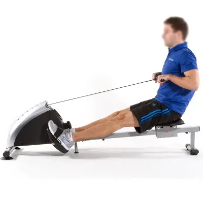 Fitness Equipment Foldable Rower Type Home Use Elastic Rope System Rowing Machine