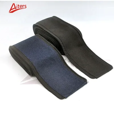Aiters Black Denim Cable Cover Protective Sleeve Cowboy Zipper Jacket for Plasma Cutting Torch Machine MIG MAG Welding Machine