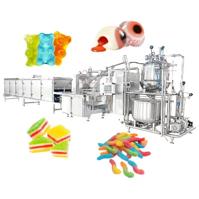 ORME Center Fill Jelly Eye Candy Pouring Production Line Gelatin Large Scale Gummy Machine System
