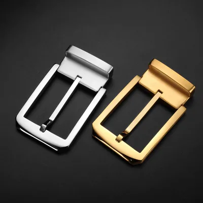 Stainless Steel Belt Buckle Needle Buckle Men's Belt Buckle Head High-grade Men's Belt Accessories