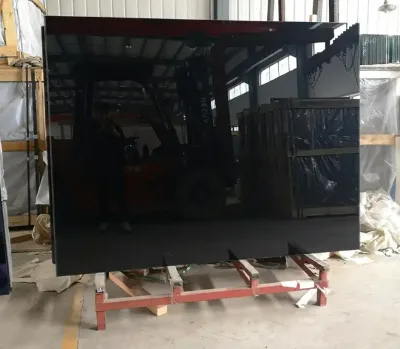 Bathroom Cabinet 5mm Thick Armoured Black Tinted Toughened Annealed Float Glass Price