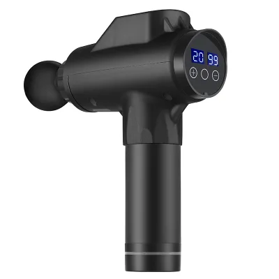 Innovative Deep Tissue Percussion Muscle Quick Rechargeable Body Vibration Led Touch Screen Handheld Massage Gun