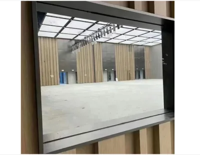 Solid Tempered Mirror Glass Unidirectional One-Way Two-Way Perspective for Bathroom Living Room Building School Hall Bedroom