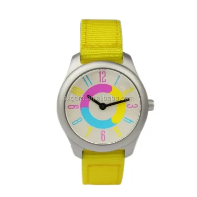 2024 wholesale factory new arrival nylon braided accessories men women children watch outdoor daily sports classic watches