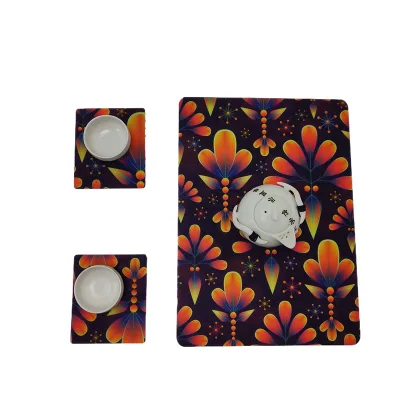New Design Felt coaster Thick Eco-Friendly Square Shape Blank Sublimation Coaster