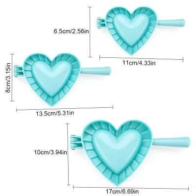 Dumpling Mold Heart Butterfly Flower Shape DIY Dumplings Maker Dough Press Dumpling Pie Ravioli Mould Baking Accessories