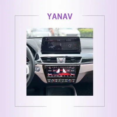 Car Touch Air Conditioning Board LCD Climate Screen Voice Control Plug and Play AC Panel for BMW X1 F48 2016-2022