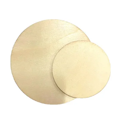 DIY Laser Cut Decorative Wood Slices, Poplar Geometric Wood Slice Ornaments, Home Decor Wood Slices & Round Wood Discs