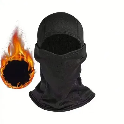 I-0091 Fleece Inside Balaclava Full Face Shield Hunting Camo Balaclava Motocross Cycling Sports Helmet Liner Cap