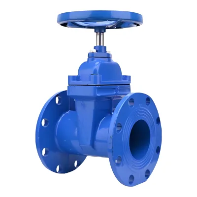 DN350 Manual Cast Iron Flanged Resilient Seated Rising Stem Gate Valve PN16 for Fire Protection & Drinking Water