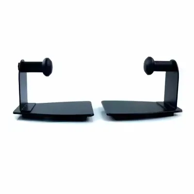 Magnetic Paper Holder for Refrigerator Kitchen Towel Holder Dish Towel Hanger Magnetic Towel Rack No Drilling, Modern, Black
