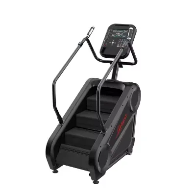 2026 High Quality GUWOW Commercial Stairmaster Plate Loaded Metal Machine with Push Button Feature CE Certified 1 Year Warranty