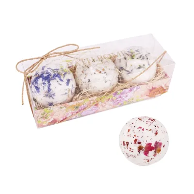 Private Label Handmade Organic Bath Bombs Natural Ingredients Feminine Spa Steam Bath Fizzies for Relaxation Moisturizing