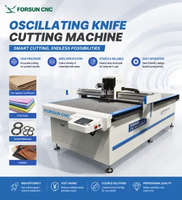 30% Discount 1530 Factory Direct Supply Discount Model Acrylic Vibrating Round Knife Oscillating Knife Cutting Machine