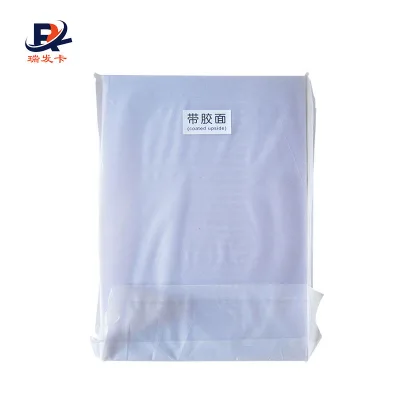 100 Micron Transparent Clear PVC Coated Overlay Lamination Film With Strong Glue