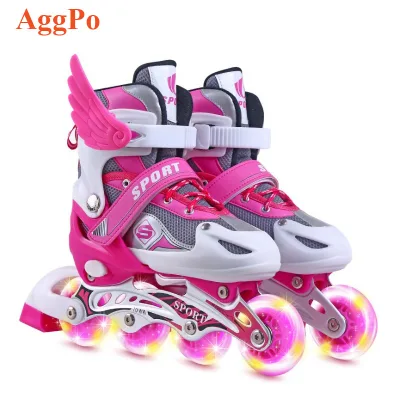 Children Adjustable Inline Roller Skates Wholesale Roller Skates Children Skate Shoes
