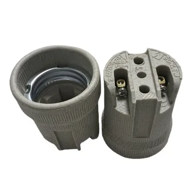 AK-TECH E27 Ceramic Lamp Holder Cap Screw with CE ROHS Certification AC 165-265V 2-Year Warranty