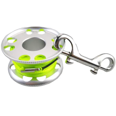 Dive Reel 30M Aluminum Spool Finger Reel for SMB Diving Alert