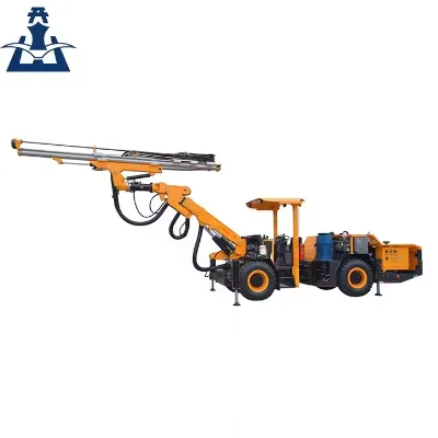 Model KJ311i High-Efficiency Hydraulic Wheel Diesel-Powered Underground Drilling Rig Gear for Mine Blasting Excavation