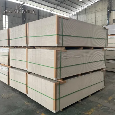 Modern Artistic Silicate Board Fireproof Textured Wall Panels Building Facade Interior Cladding Cement Boards Exterior Indoor