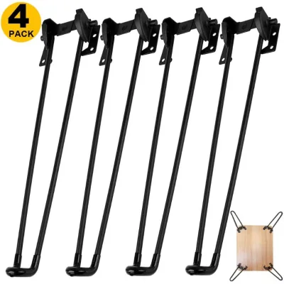 Wholesale Cast Iron Office Dining Coffee Folding Metal Hairpin Table Leg