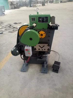 Multi Function Punching Shearing Machine Integrated Cutting Bending for Angle Steel Channel Steel Fabrication