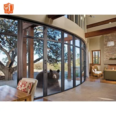 High-quality Bifold Doors Folding Mosquito Screen Doors Easy Operate Bi-fold Doors