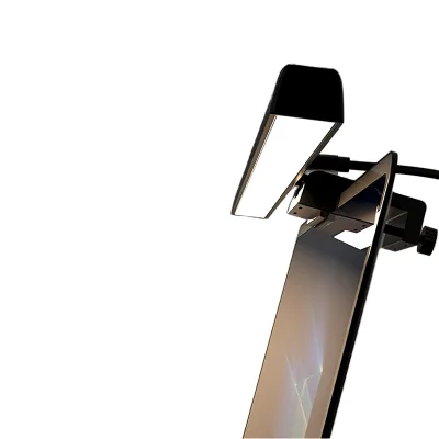 Computer Monitor Light Bar with USB Touch Control Adjustable LED Screen Light Modern White ABS for Desktop Wholesale