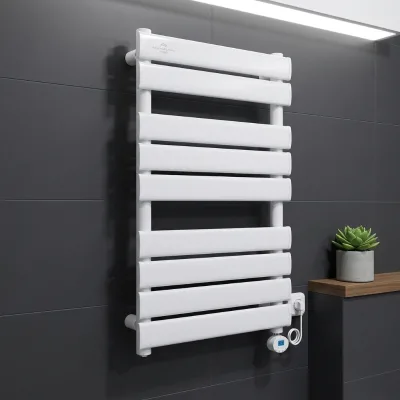 Wholesale Heated Towel Rack Plug in High Quality Electric Towel Rail With Thermostat