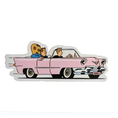 Wholesale Price Oil Proof Waterproof Beverage Business Logo Printing Strong Adhesive Die Cut Vinyl Label Stickers Custom Kiss