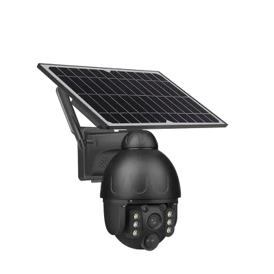 2023 HD 1080P Solar Car Tray Camera PIR Battery Security Wireless Wifi 4G IP66 Waterproof CCTV Speed Dome IP PTZ