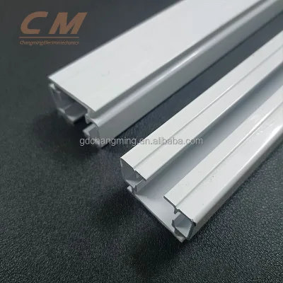 Wholesale Aluminum Alloy Electric Track Accessories Thickness 1.6 mm Custom Length Motorized Splicing Curtain Track