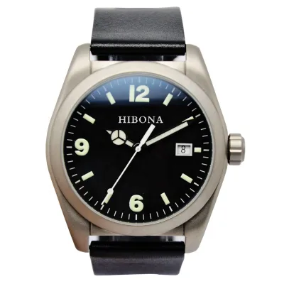 Fashion Titanium Watch Men Watches High Quality Calendar Miyota Movement Men's Luminous Quartz Men Wrist Watch
