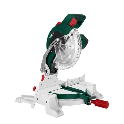 Industrial Electric 1800W 255mm Single Bevel Sliding Compound Miter Saw for Wood & Metal