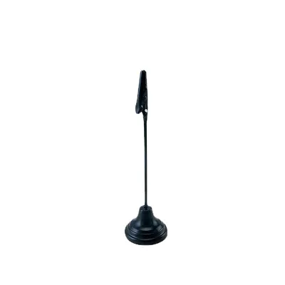 Custom DIY Bendable Metal Modern Eco-Friendly Banquet Table Business Name Card Seat No. Holder Card Clip Wedding Meeting