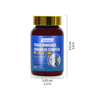 Private Label Organic Calcium Carbonate Mineral Complex Healthy Vitamin Nutritional Supplement for Adults