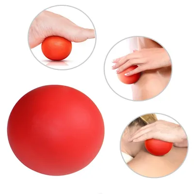 High Density Custom Logo Size High Quality Lacrosse Massage Ball for Foot
