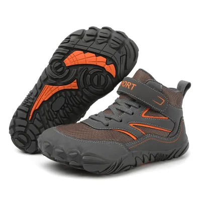 Comfort Unisex-Child Runner Hook and Loop Sneaker Outdoor Casual Kids Running Shoes