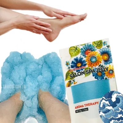 Jasmine & Coconut Calming Foot Bath Spa Crystal Jelly Foot Bath Set New in Stock in Various Colors and Scents