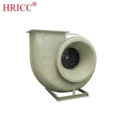 380V 50HZ 3 Phase High Pressure Radial Blade FRP Cooling Centrifugal Fan Ventilation