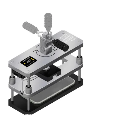 WYLIE WL-758Pro Universal Heating and Pressure Holding Table for Mobile Phone Back Glass Bracket Fixture Repair Tool