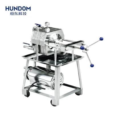 Stainless Steel Sanitary Plate Frame/wine/alcohol/milk Filter