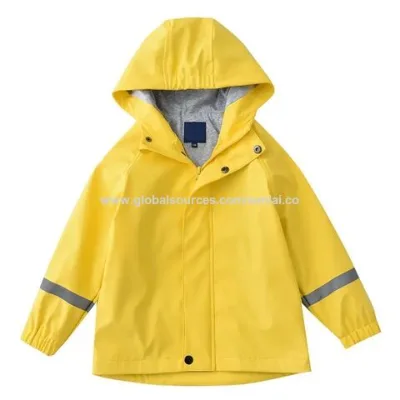 OEM Factory Winter Windproof Waterproof Custom Children Outdoor Kids Rain Coat Kids Raincoats Wholesale Available for Boy and Girl