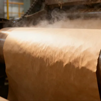 Kraft Cardboard Roll - Strong Load-Bearing for Corrugated Boxes & Brand Cartons